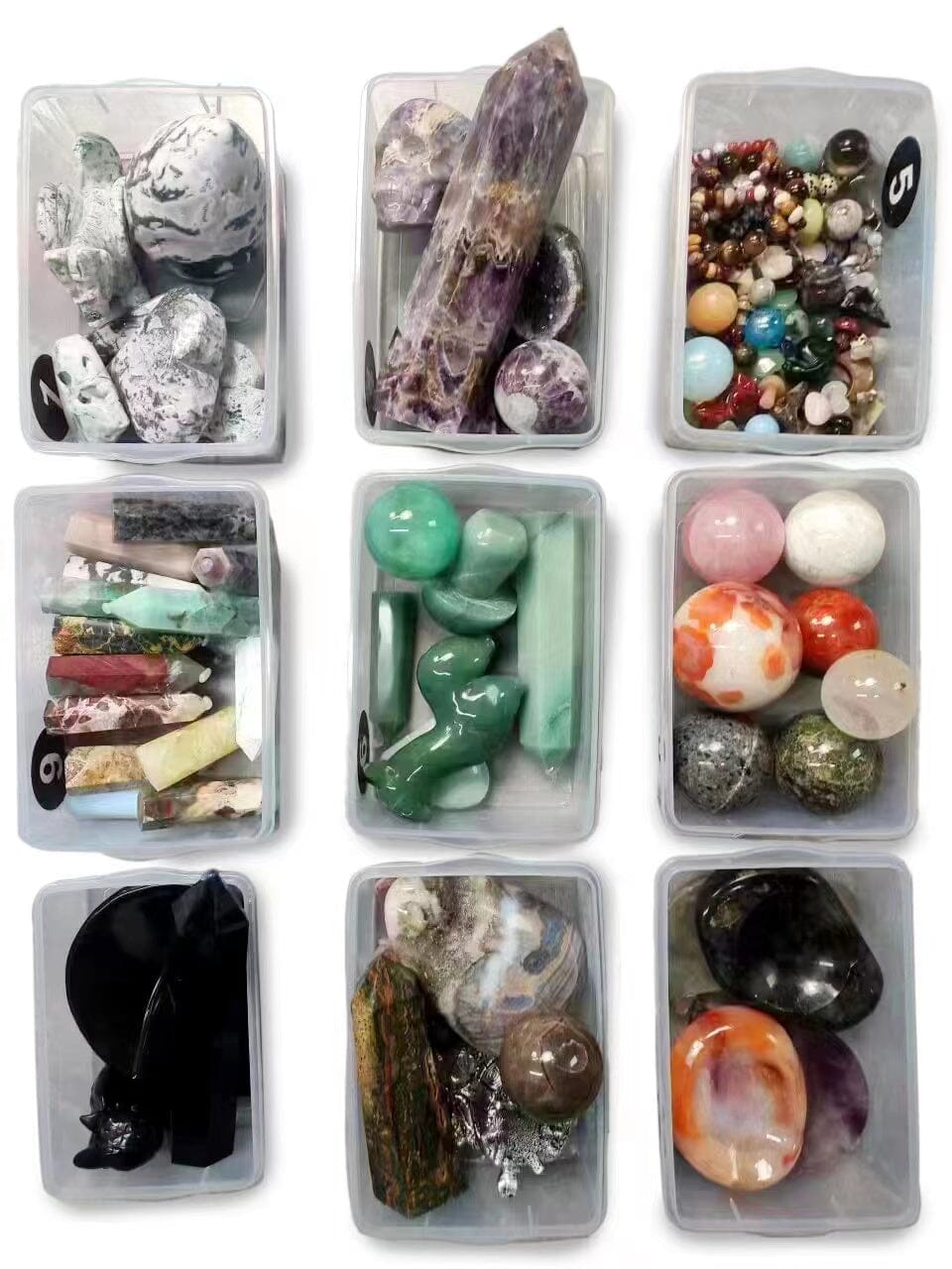 Select crystal set 【Reiki crystal 】