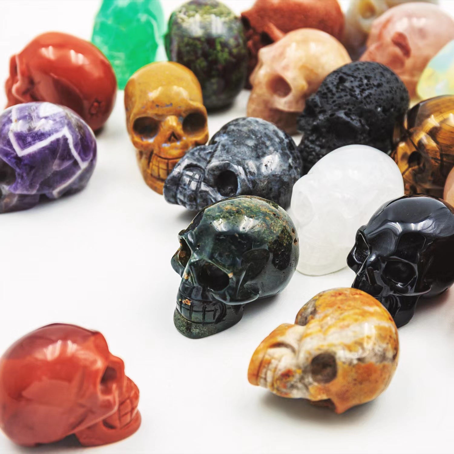 【Abundance energy/power】Mystery Crystal Skull Box