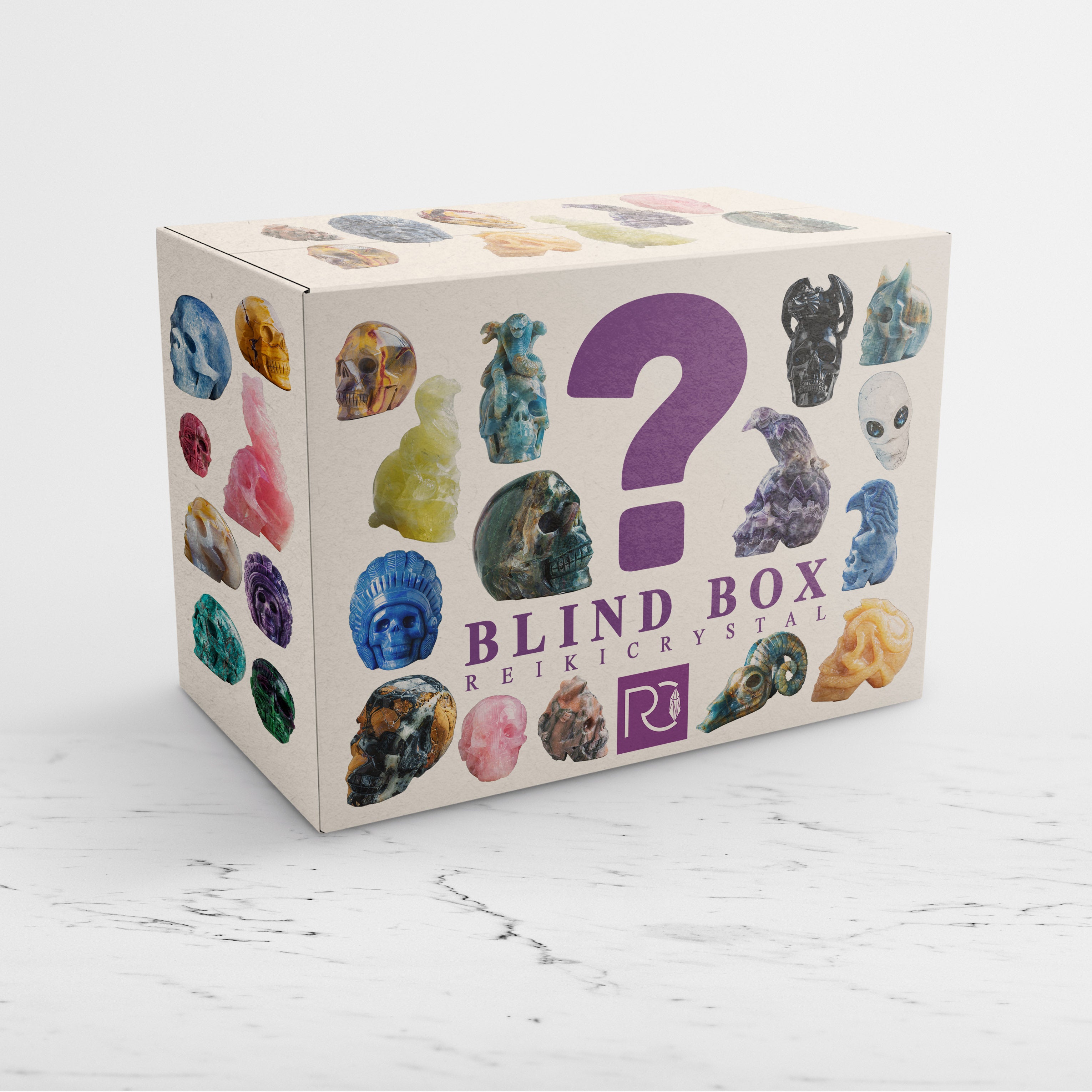 【Abundance energy/power】Mystery Crystal Skull Box