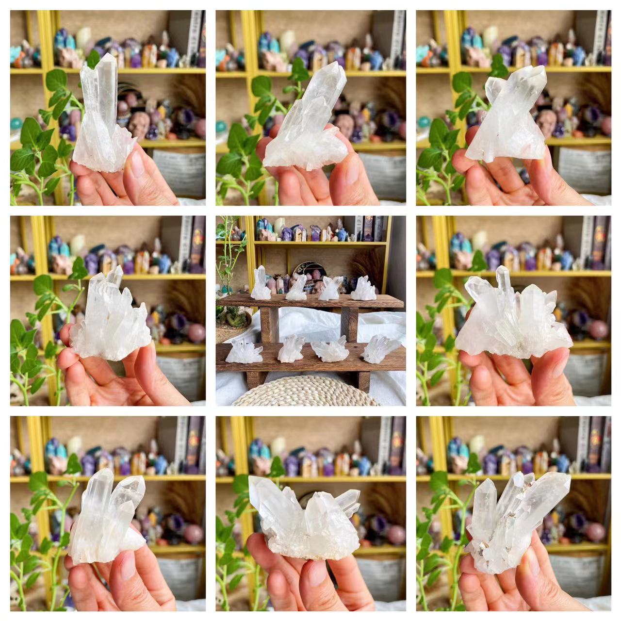 【Weekly Flash Deals】Clear Quartz Cluster 3