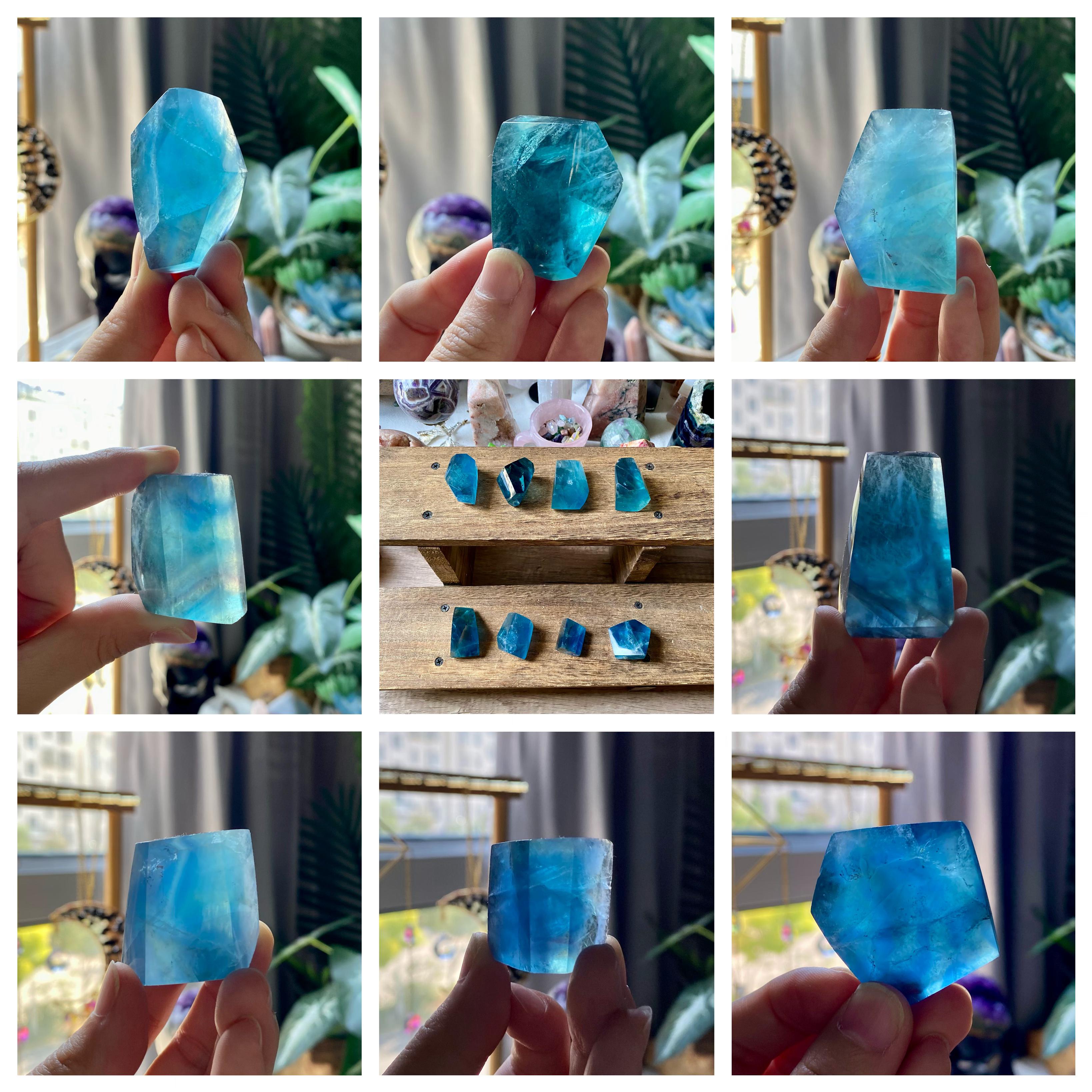 【Weekly Flash Deals】Blue Fluorite Free Form