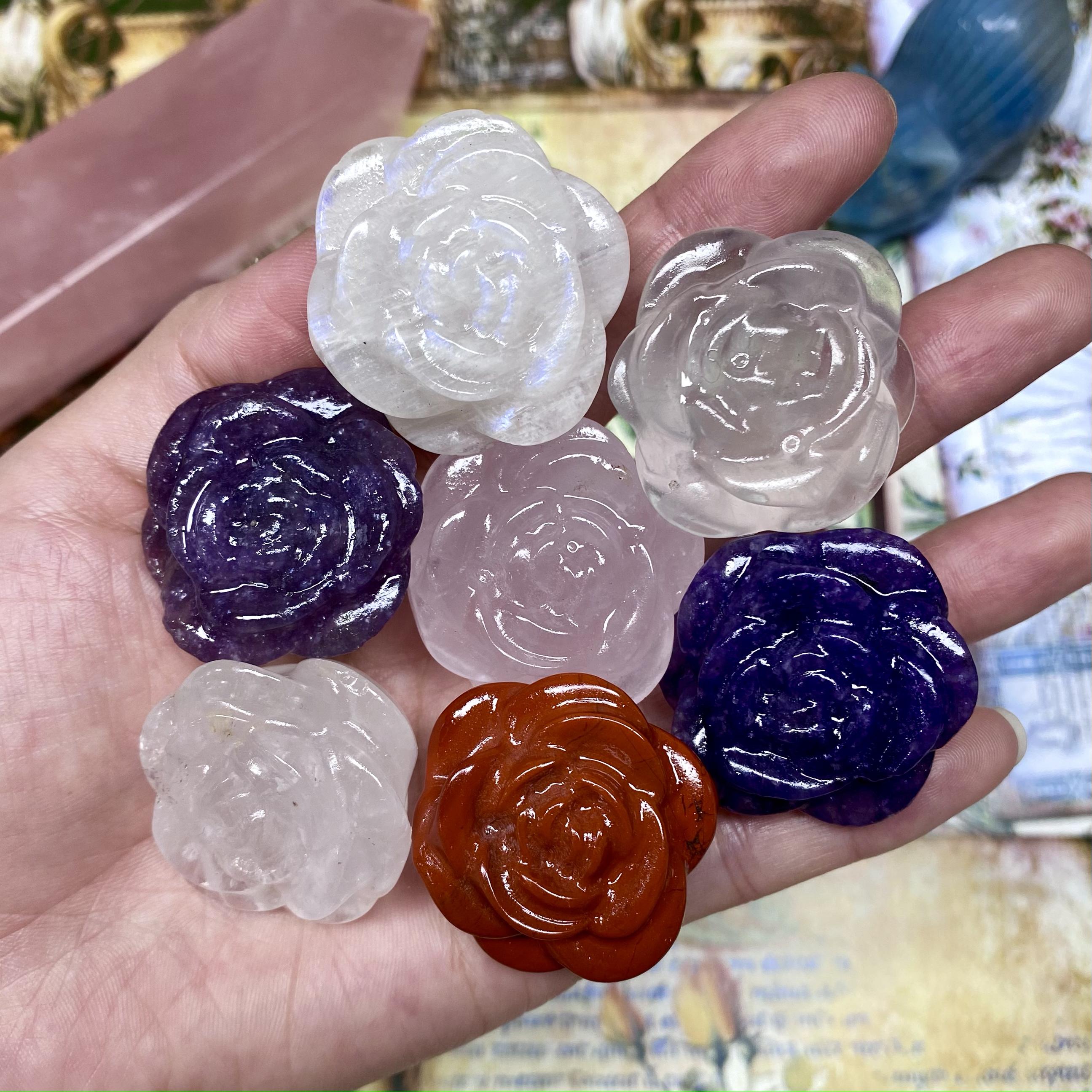 【Weekly Flash Deals】Mini Rose Carving