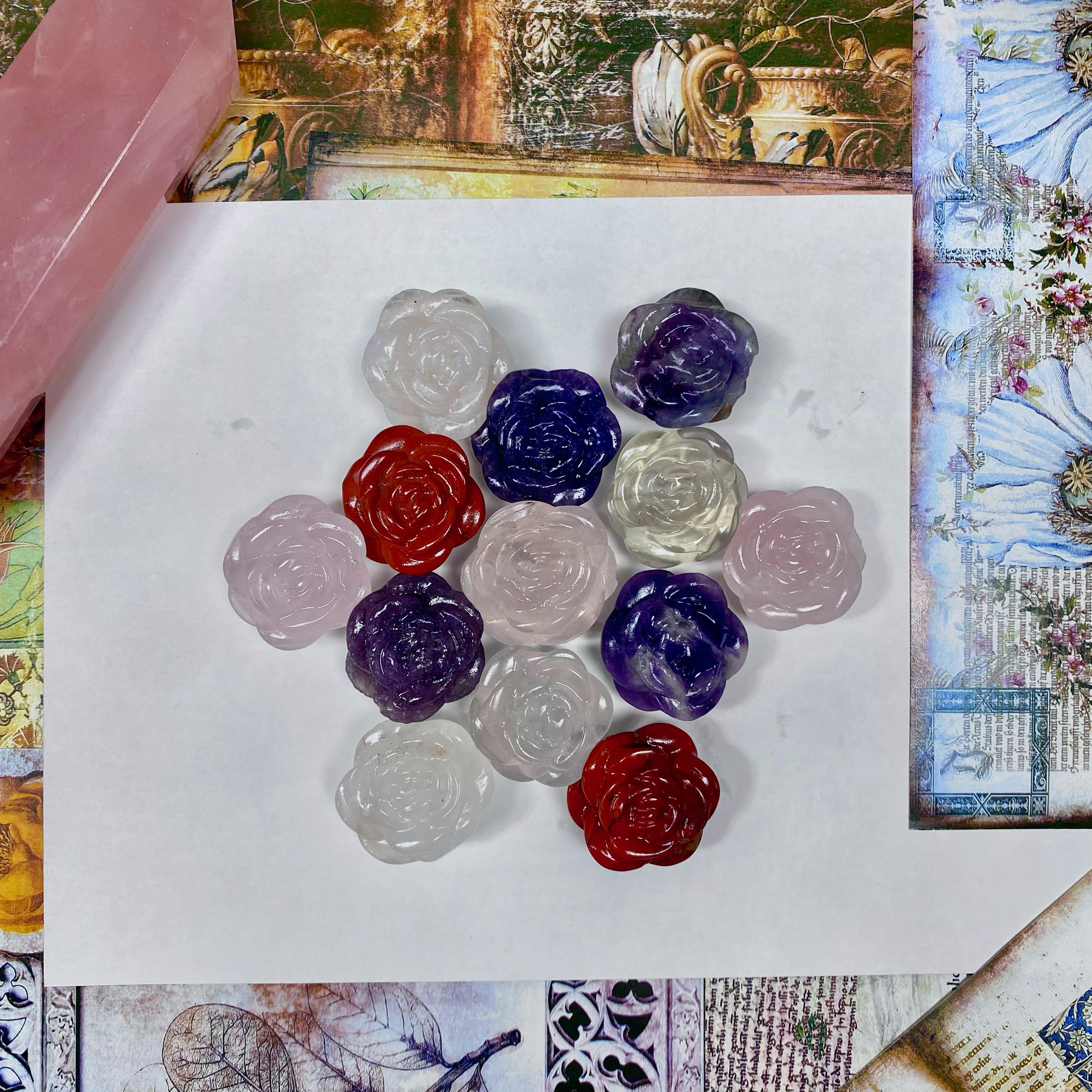 【Weekly Flash Deals】Mini Rose Carving