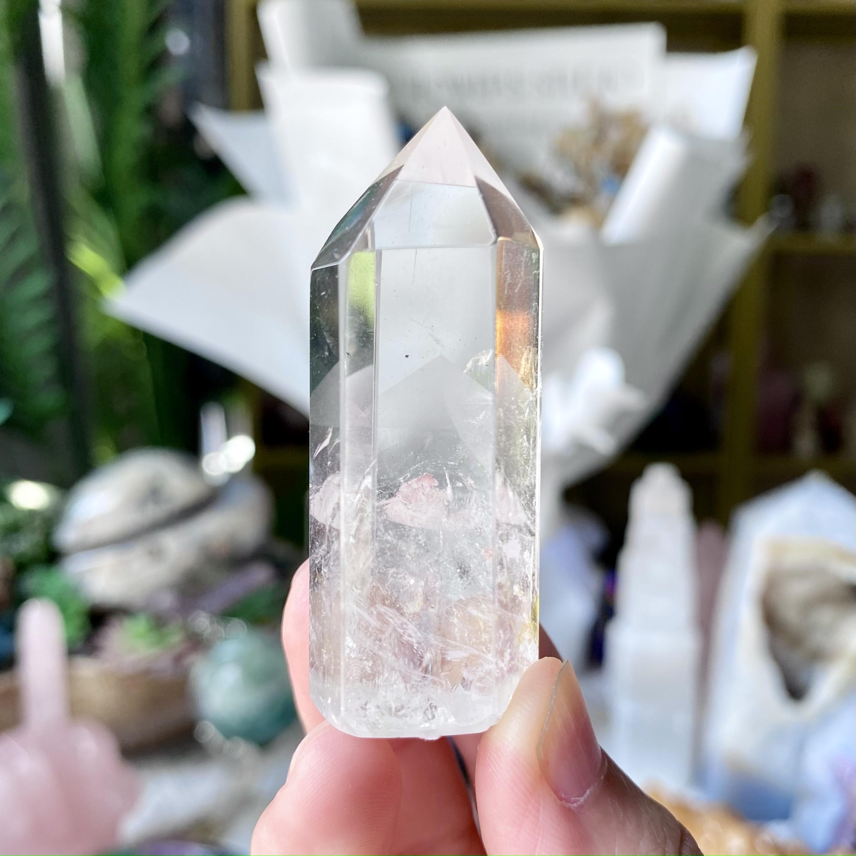 【Weekly Flash Deals】Clear Quartz With Pyramid Point