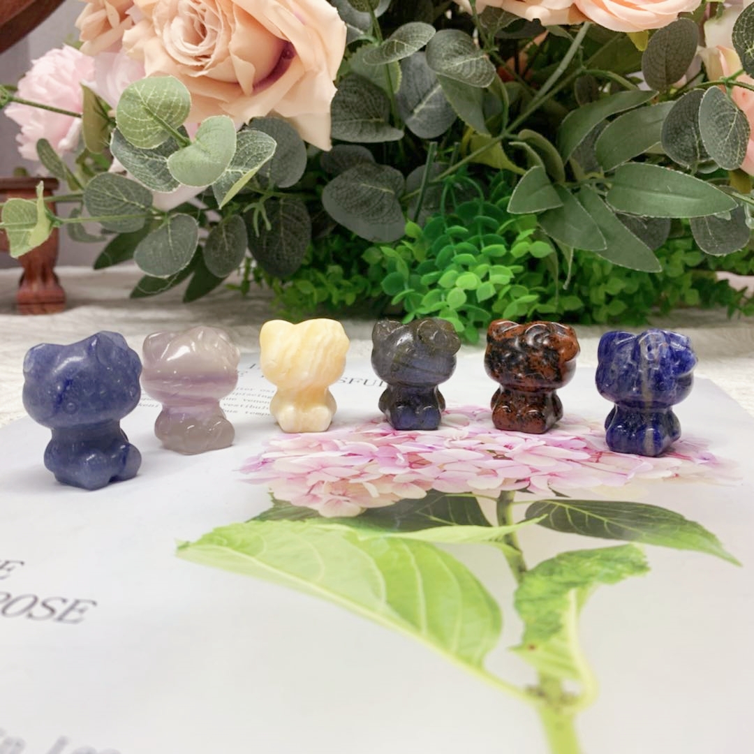 Crystal Hello Kitty & Hamster