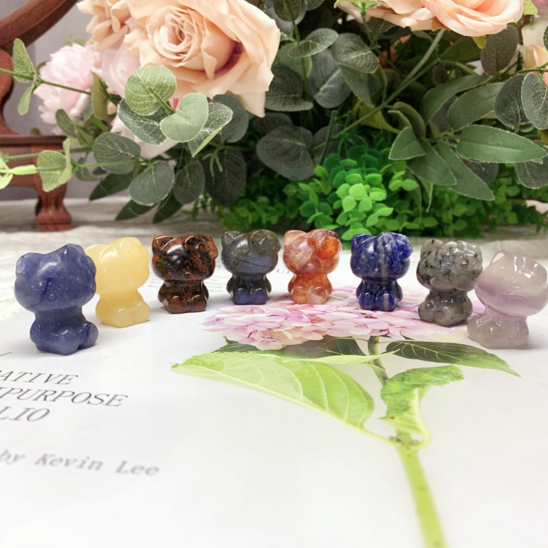 Crystal Hello Kitty & Hamster