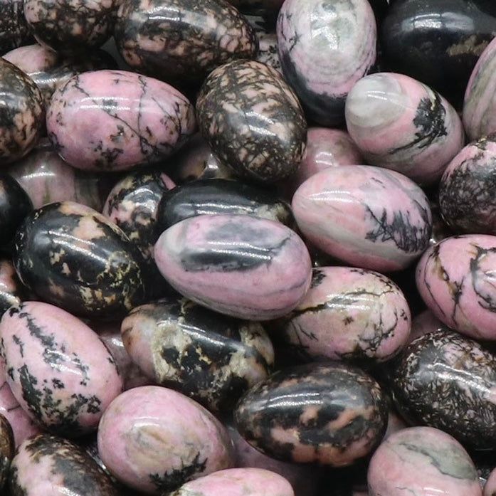 Natural Crystal Colorful Easter Egg Shaped Stone