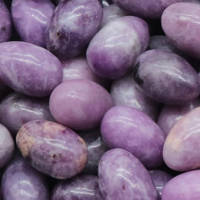 Natural Crystal Colorful Easter Egg Shaped Stone