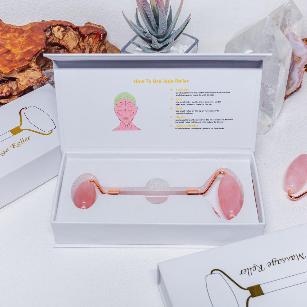 Reikistal Natural Healing Rose Quartz Set