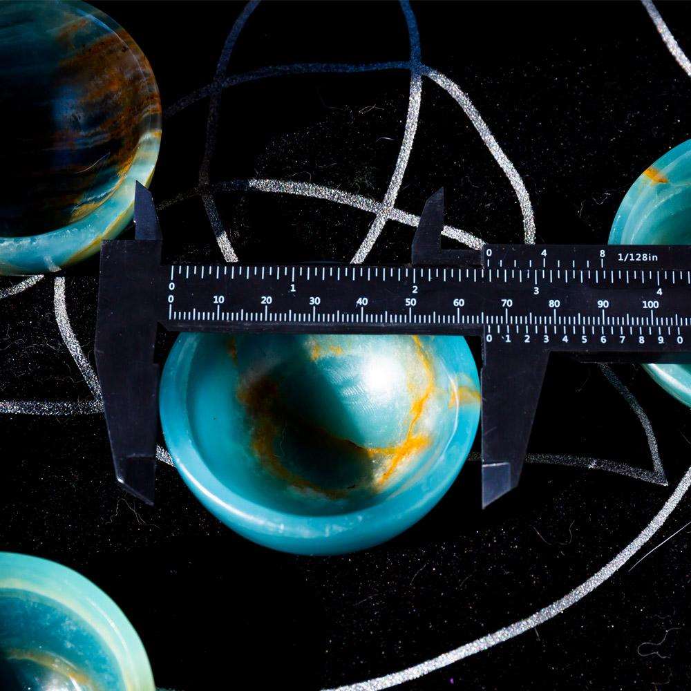 Reikistal Clear Quartz & Blue Onyx Small Cup