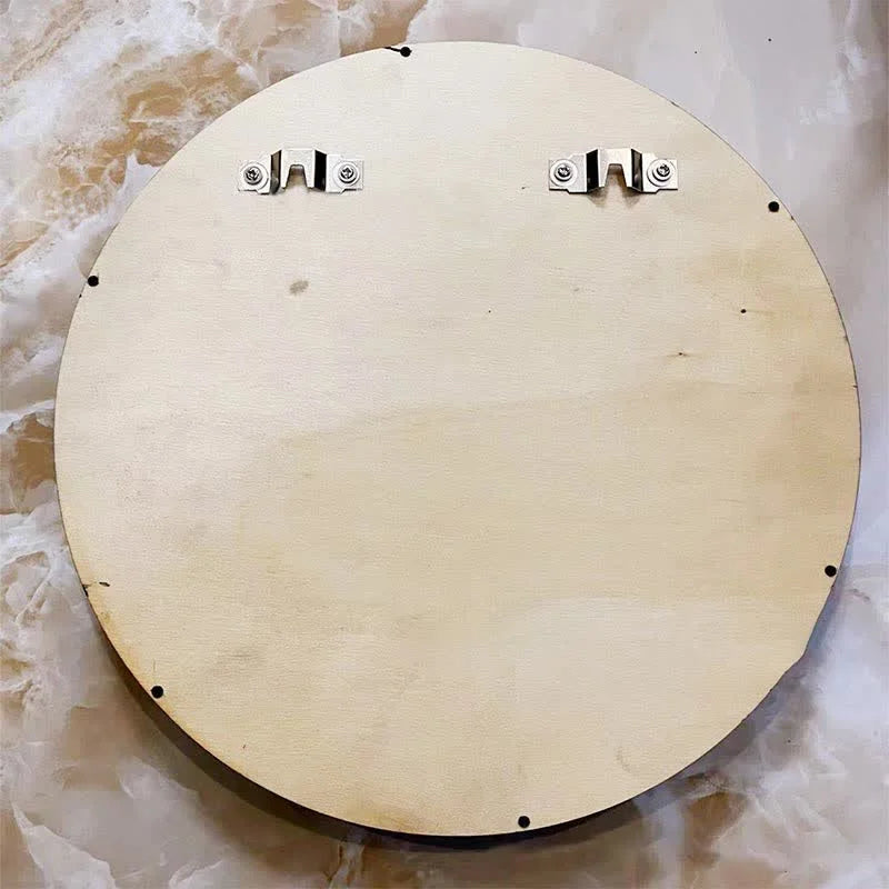 Round-shaped Crescent Moon & Sun Crystal Shelf【Medium Size】