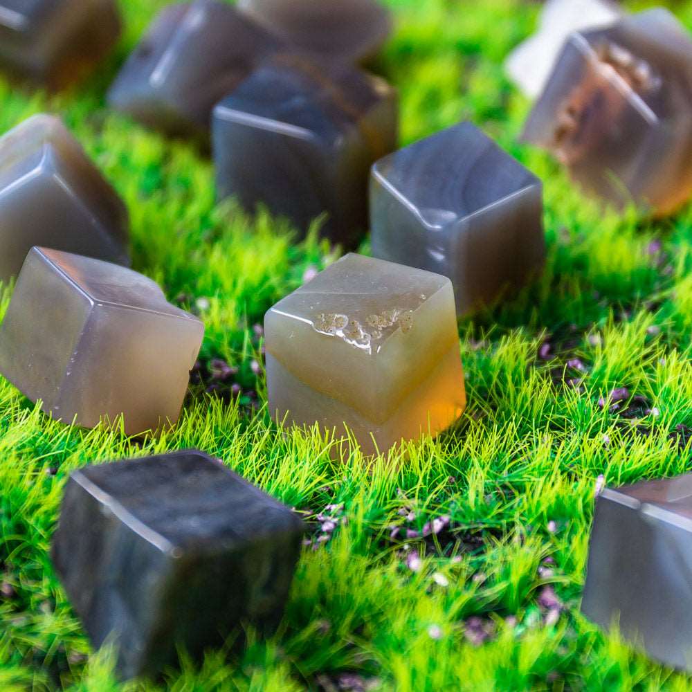 Reikistal Agate Cube