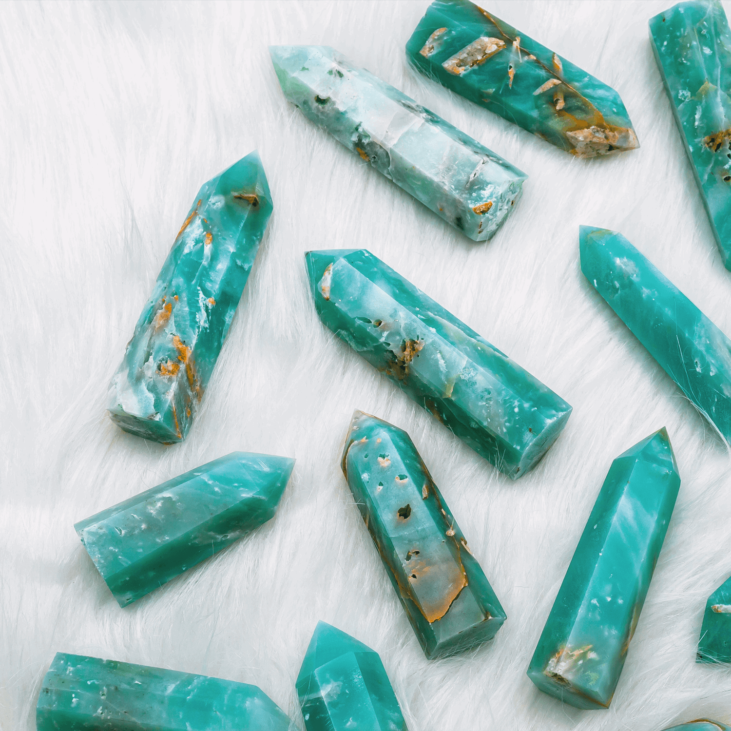 Reikistal Blue Sky Calcite Point