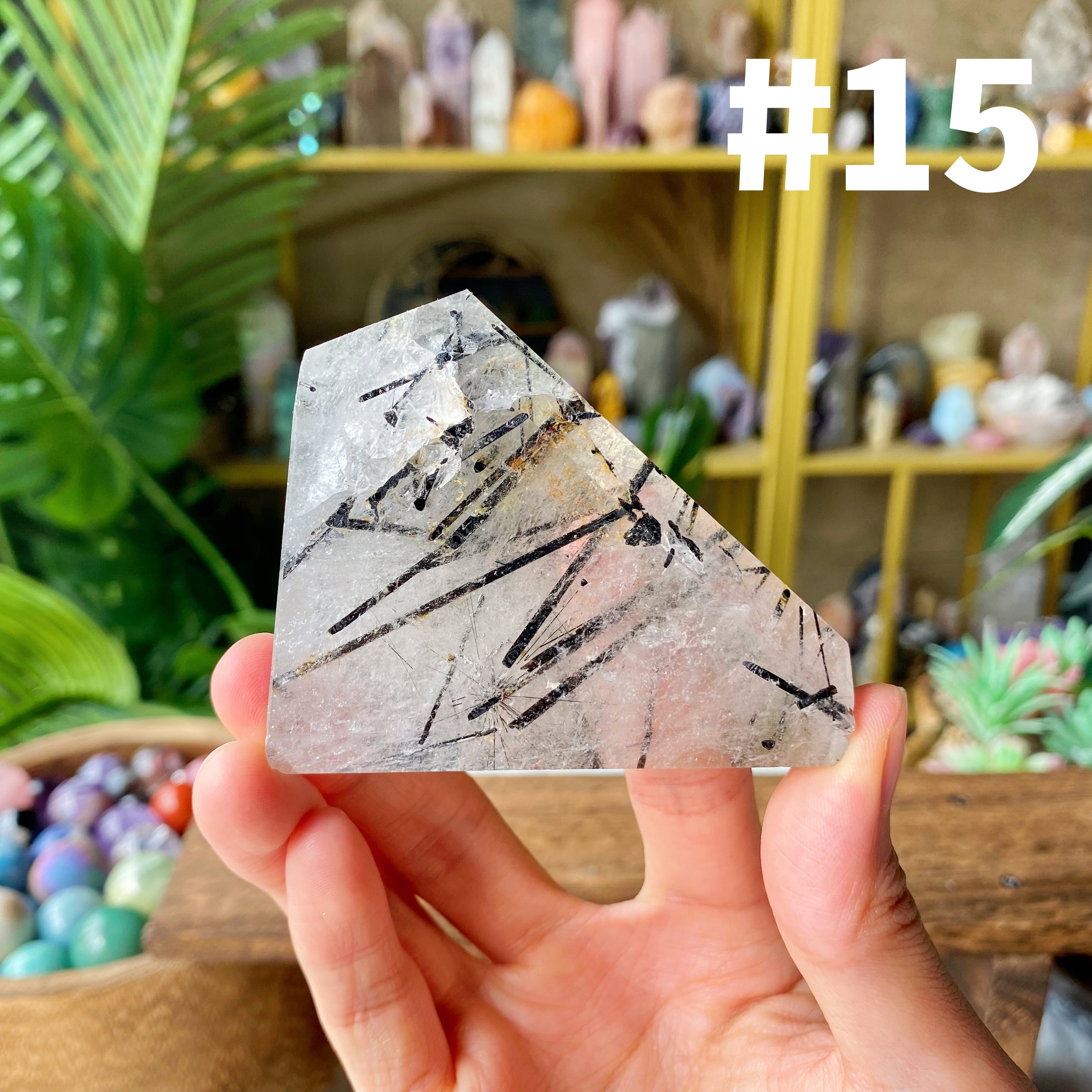 【Weekly Flash Deals】Black Tourmaline Free Form 2