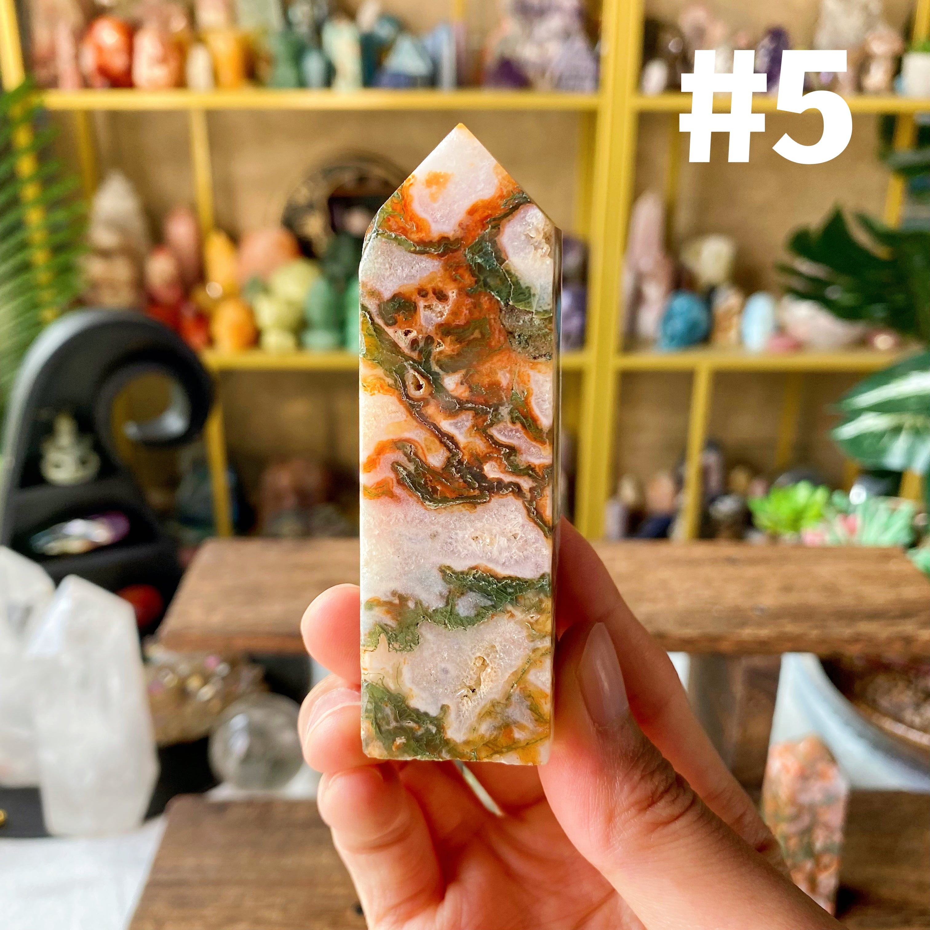 【Weekly Flash Deals】Red Moss Agate Point