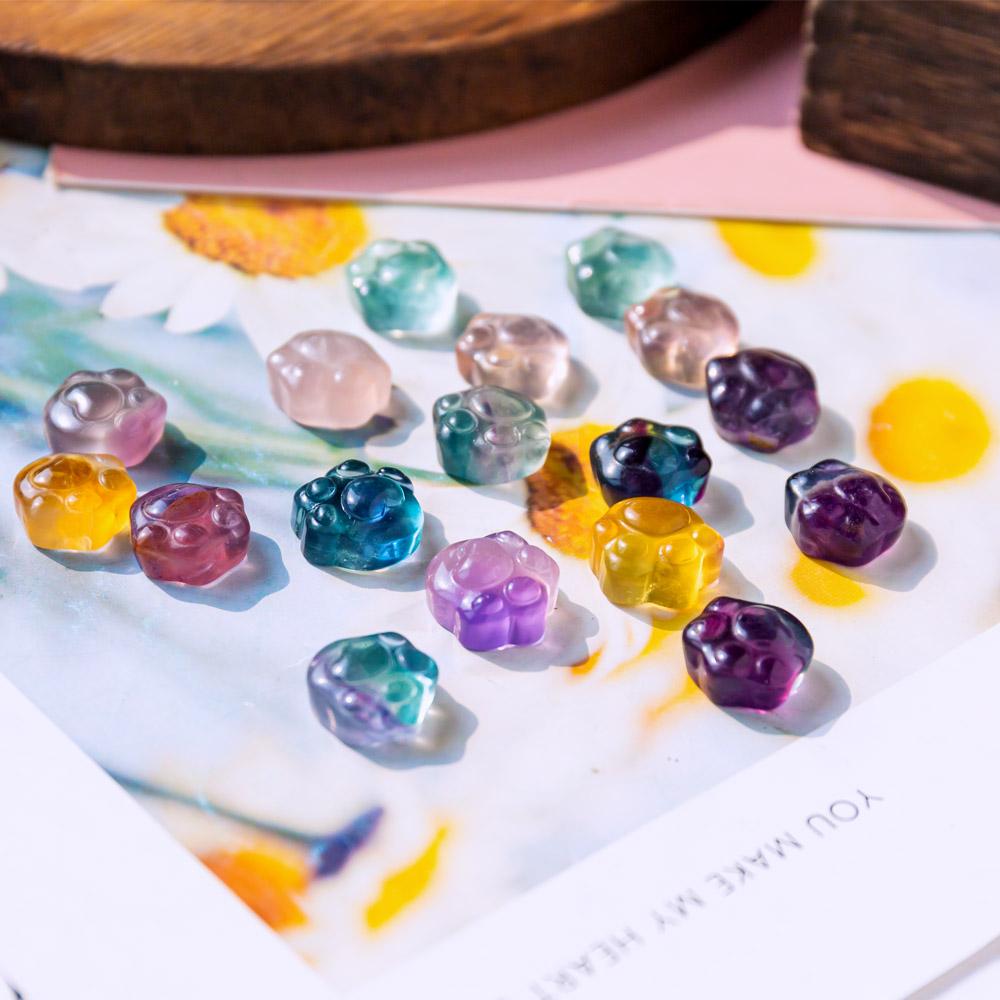Rainbow Fluorite Samll Paw