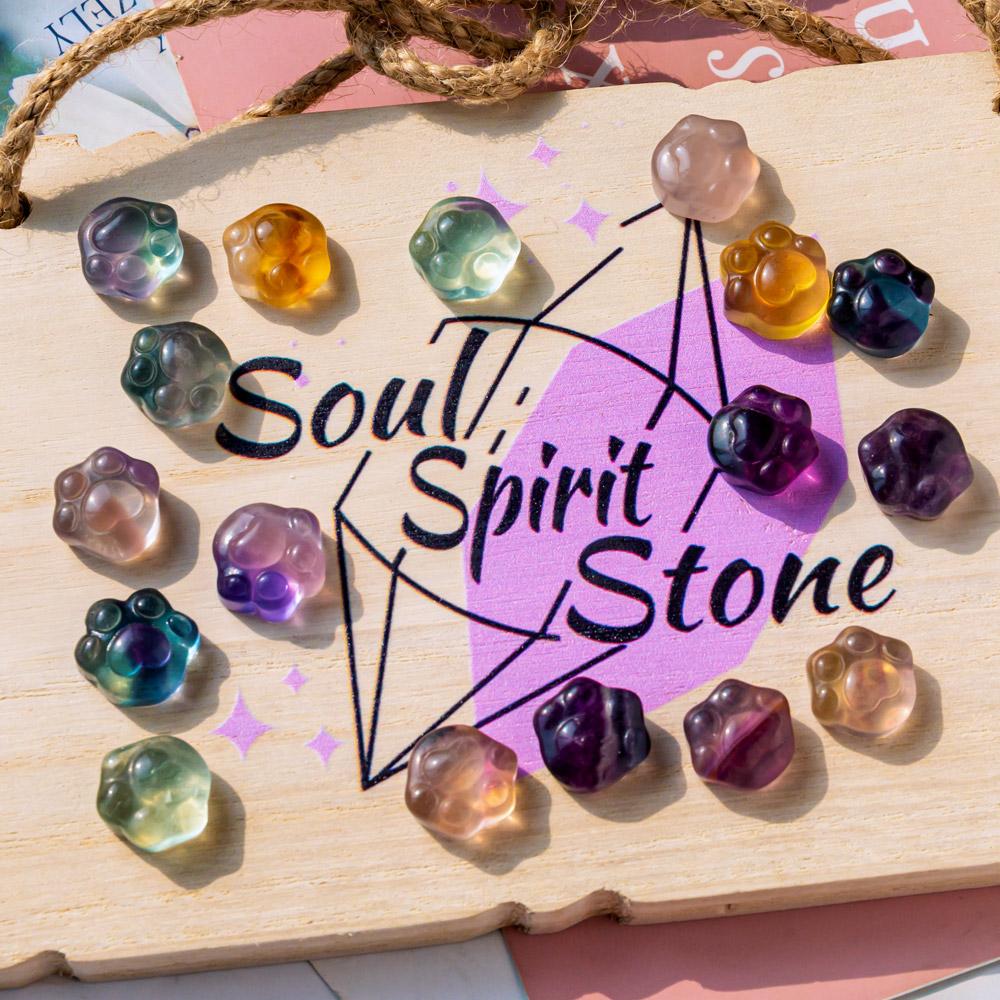 Rainbow Fluorite Samll Paw