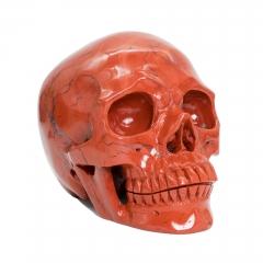 Red Jasper Hollow Out Skull