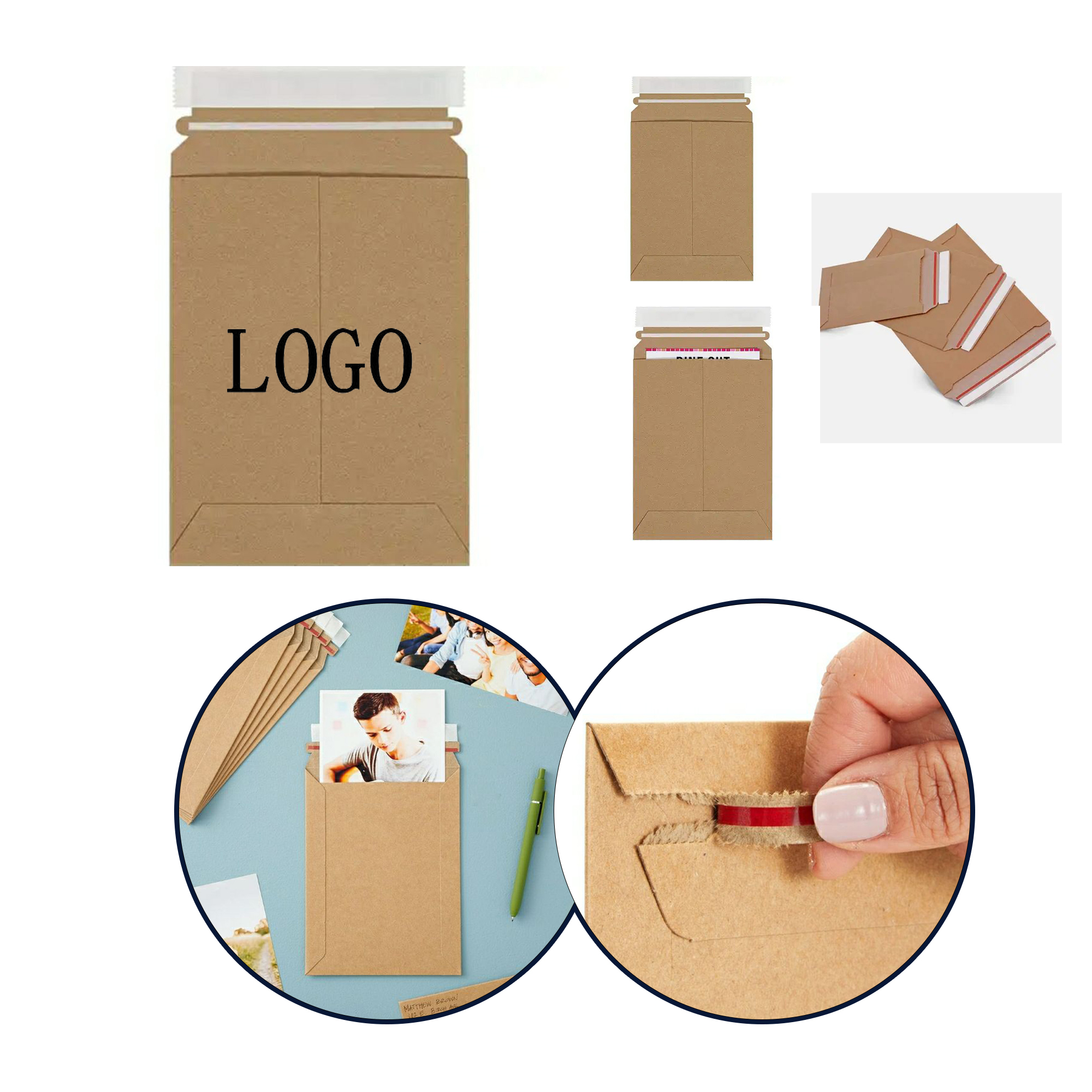 Eco-Friendly Kraft Paper Envelope Mailer 