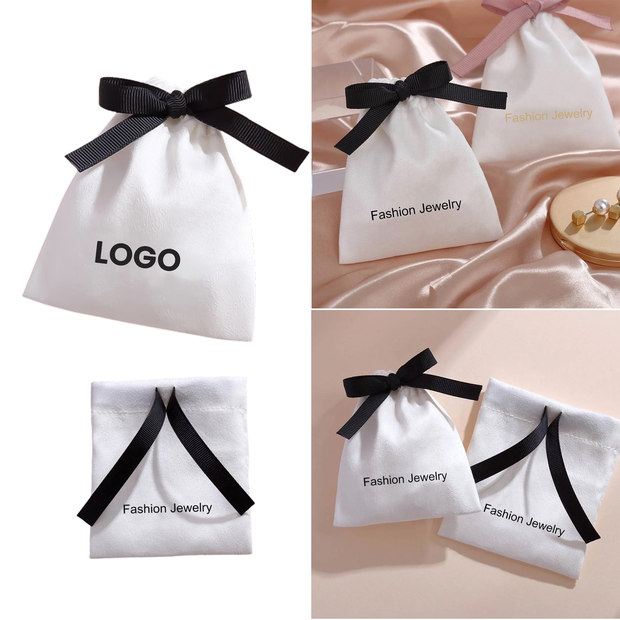 Custom Velvet Drawstring Bag