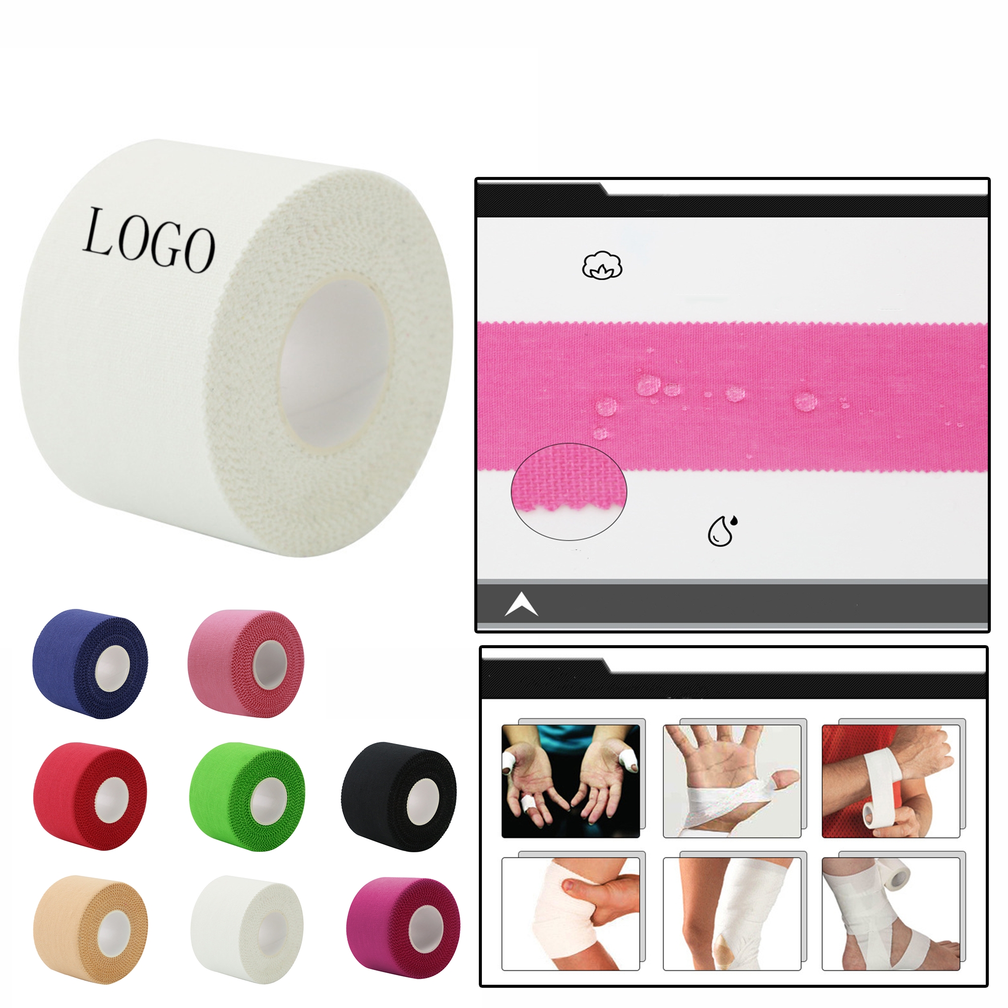 Air-permeable Kinesiology Tape