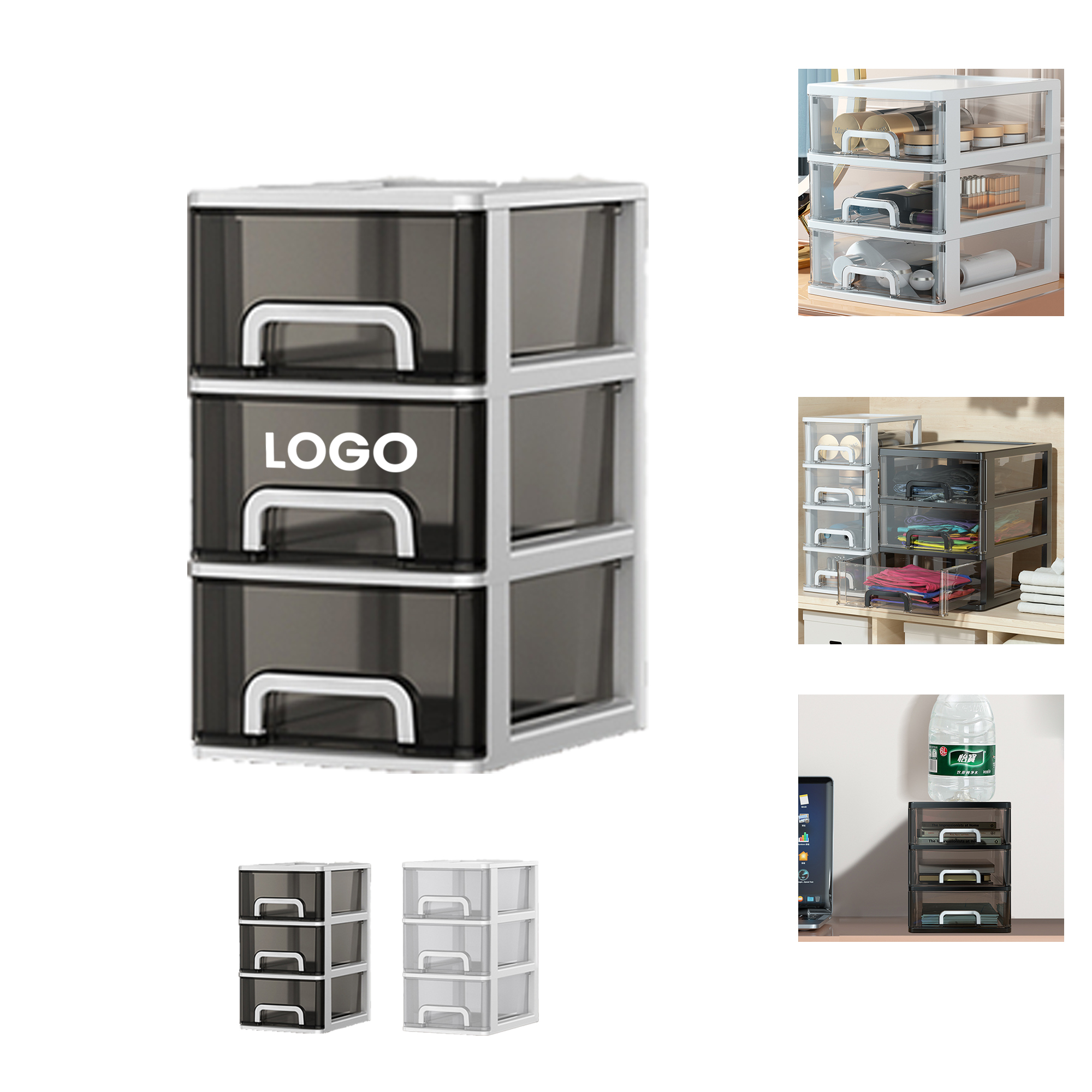 Cabinet plastic mini storage