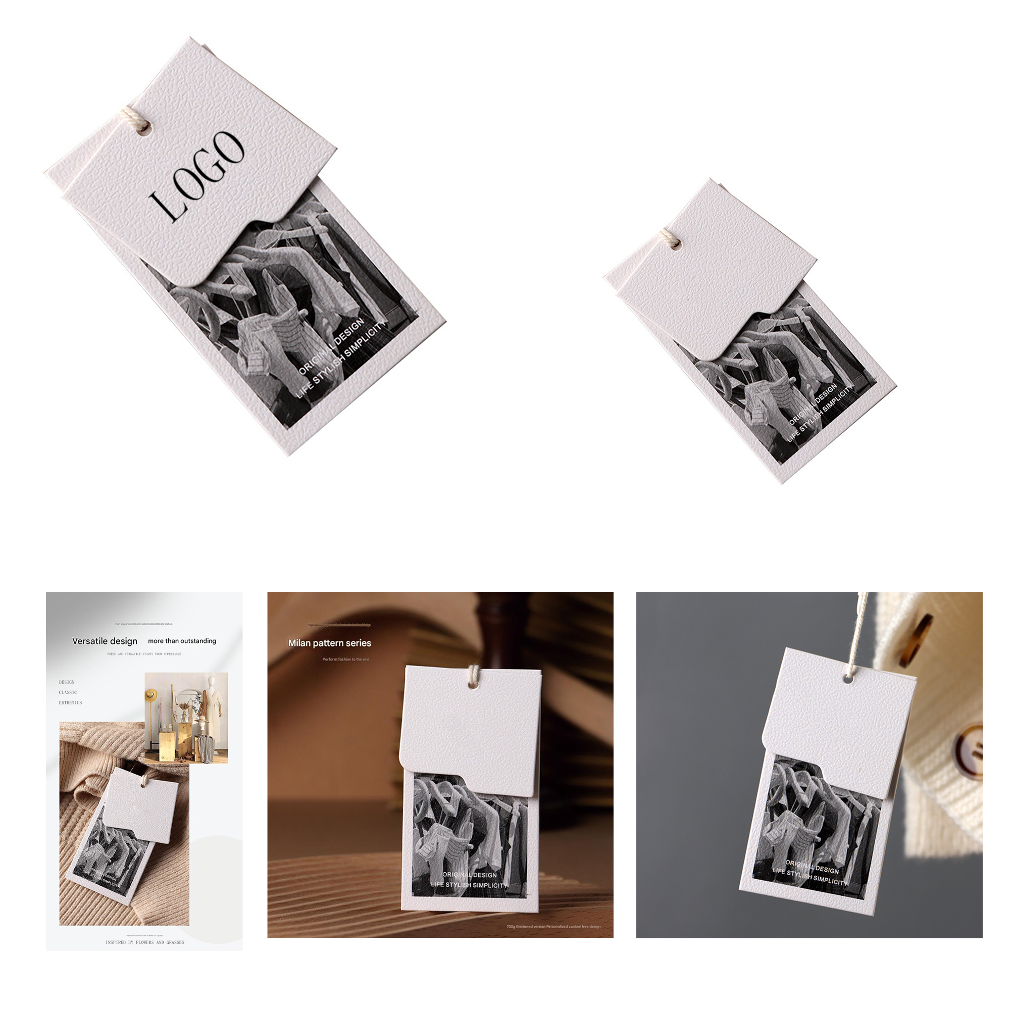 Personalized hangtag label