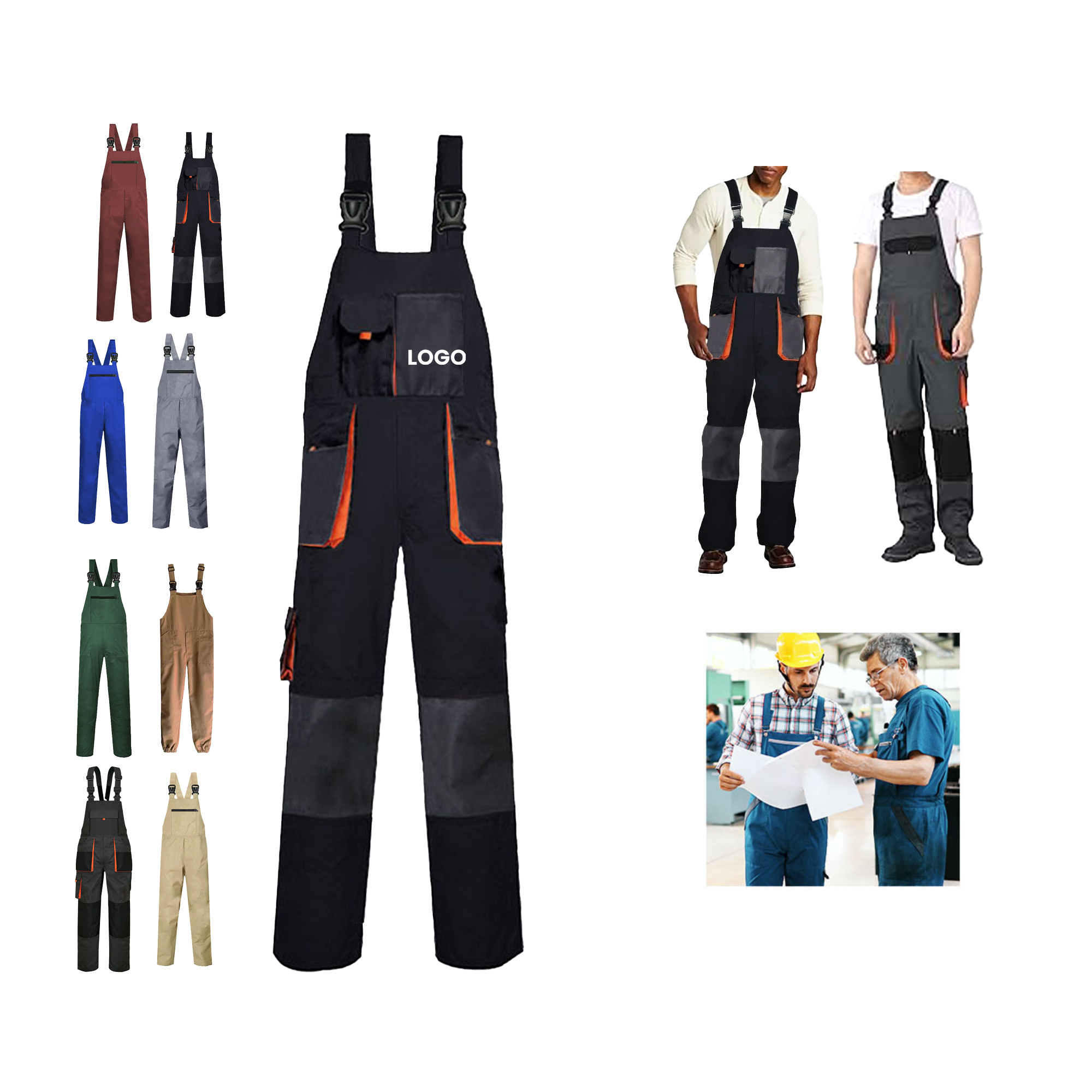 Unisex Overalls Strap pants
