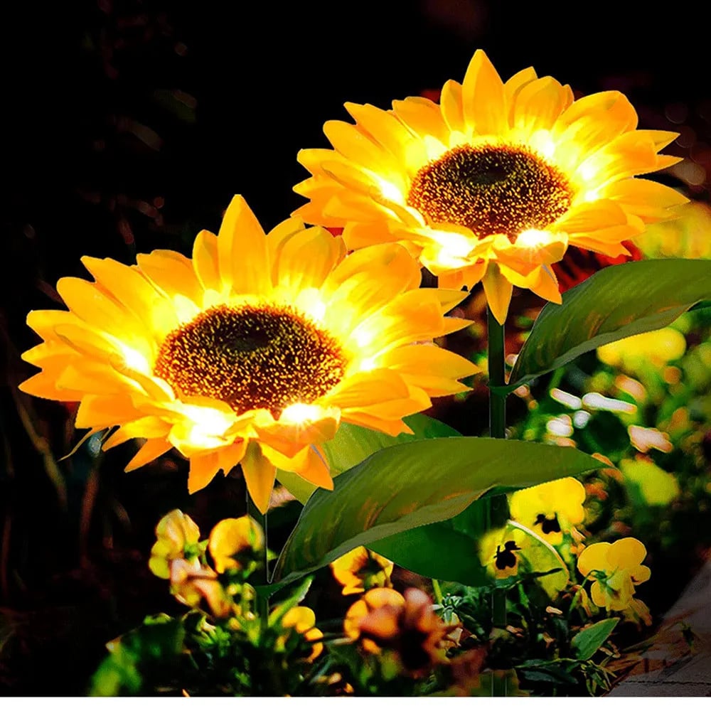 🔥Last Day 50% OFF- Sunflower Solar Garden Stake Lights