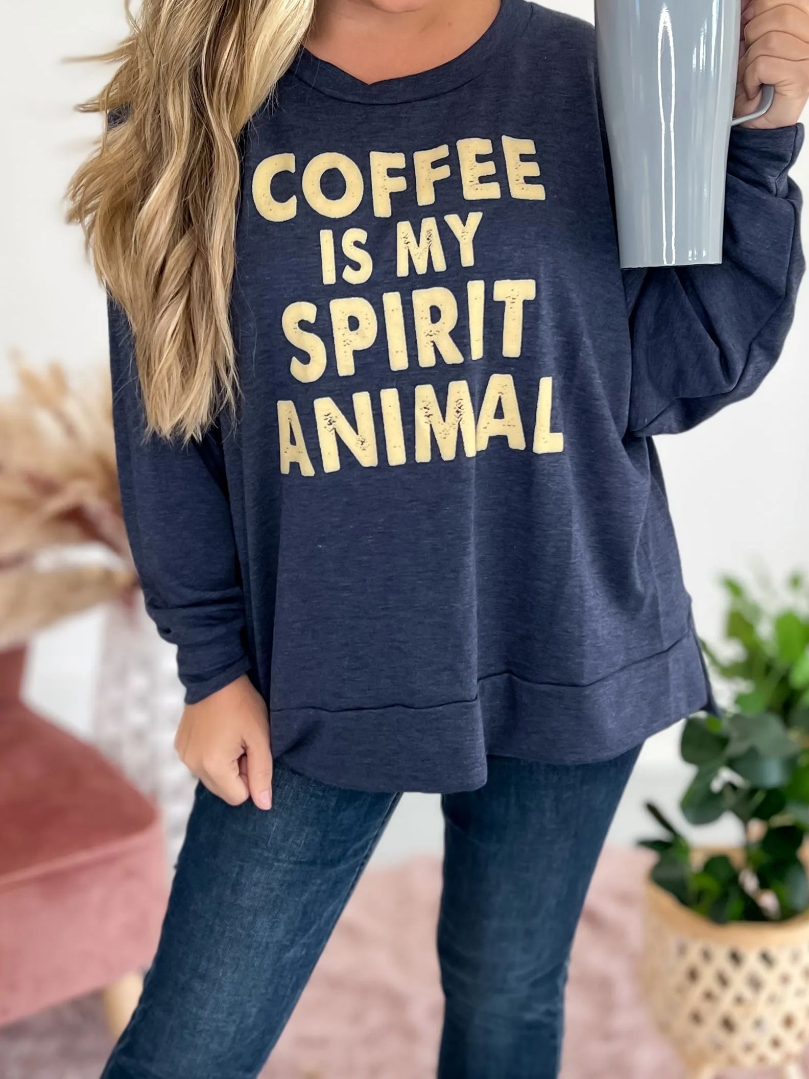 Coffee Is My Spirit Animal Top