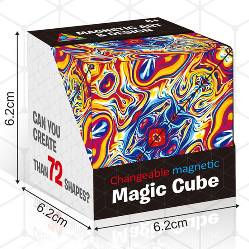 🔥Changeable Magnetic Magic Cube-(👍BUY 2 FREE SHIPPING)🥰Multiple combinations, more creativity!