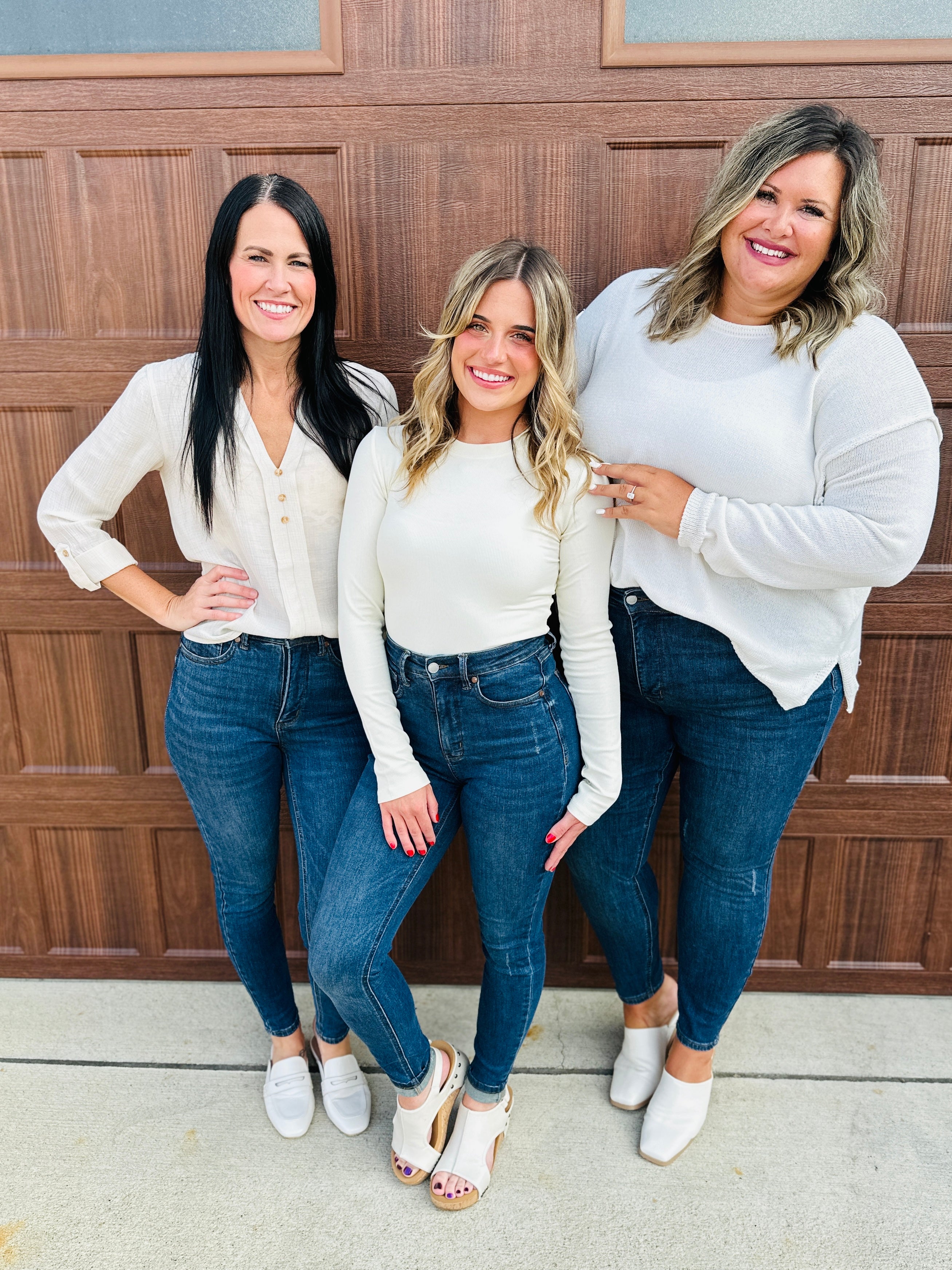 CURVY Triple Trouble Tummy Control and Butt Lifting Skinny Jeans