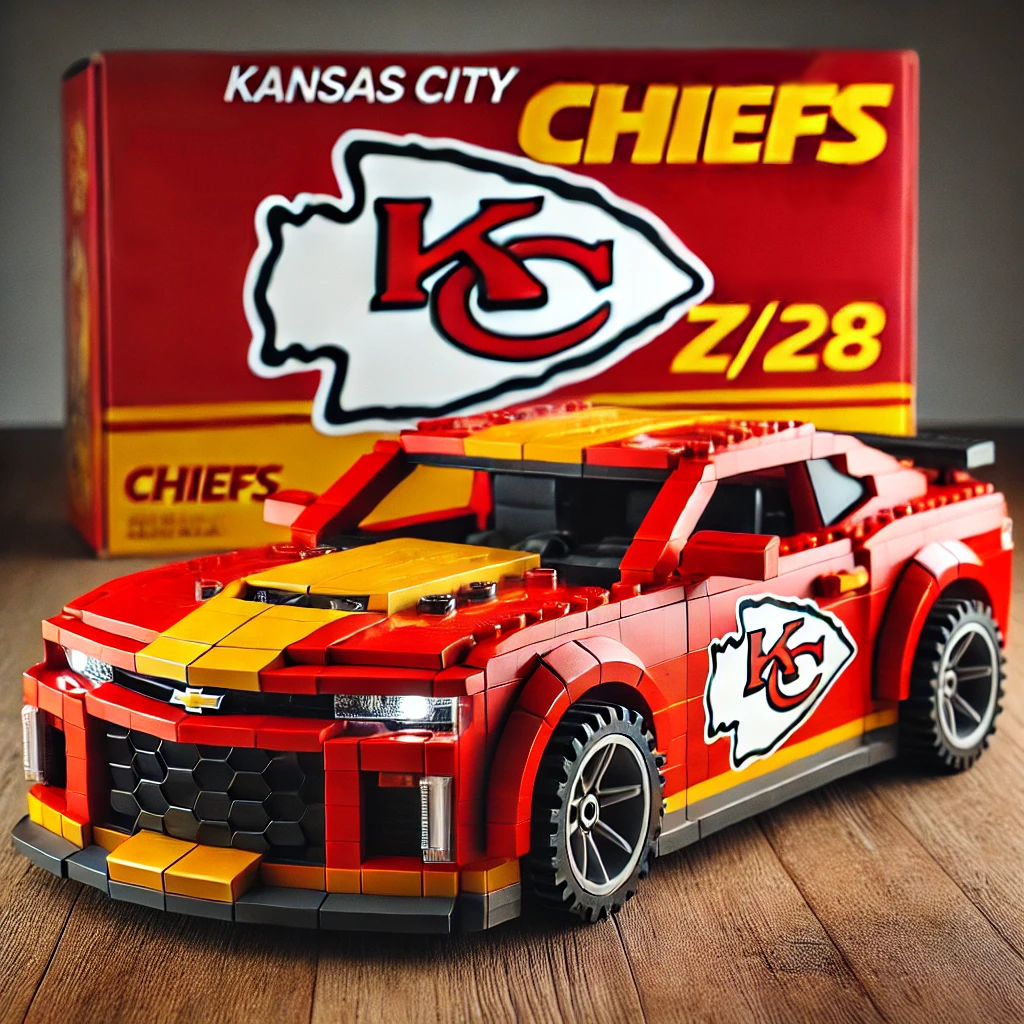 🏈🚗💨🏁Football Team Camaro Z/28 Building Block