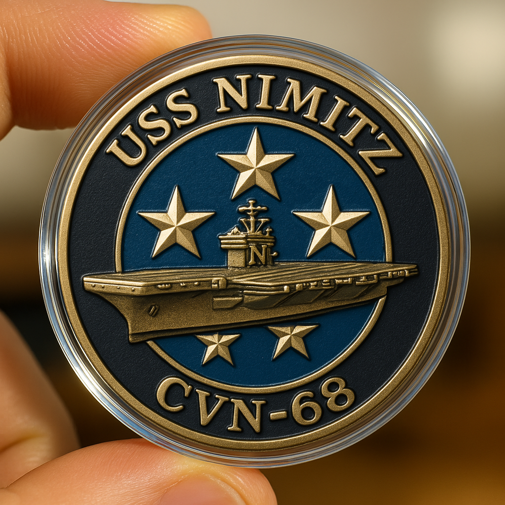 🦅🚢“Return of the Eagles” Commemorative Coin for the Decommissioning of the USS Nimitz