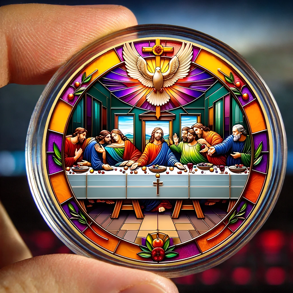 🔥Limited Edition🎁The Last Supper Coin