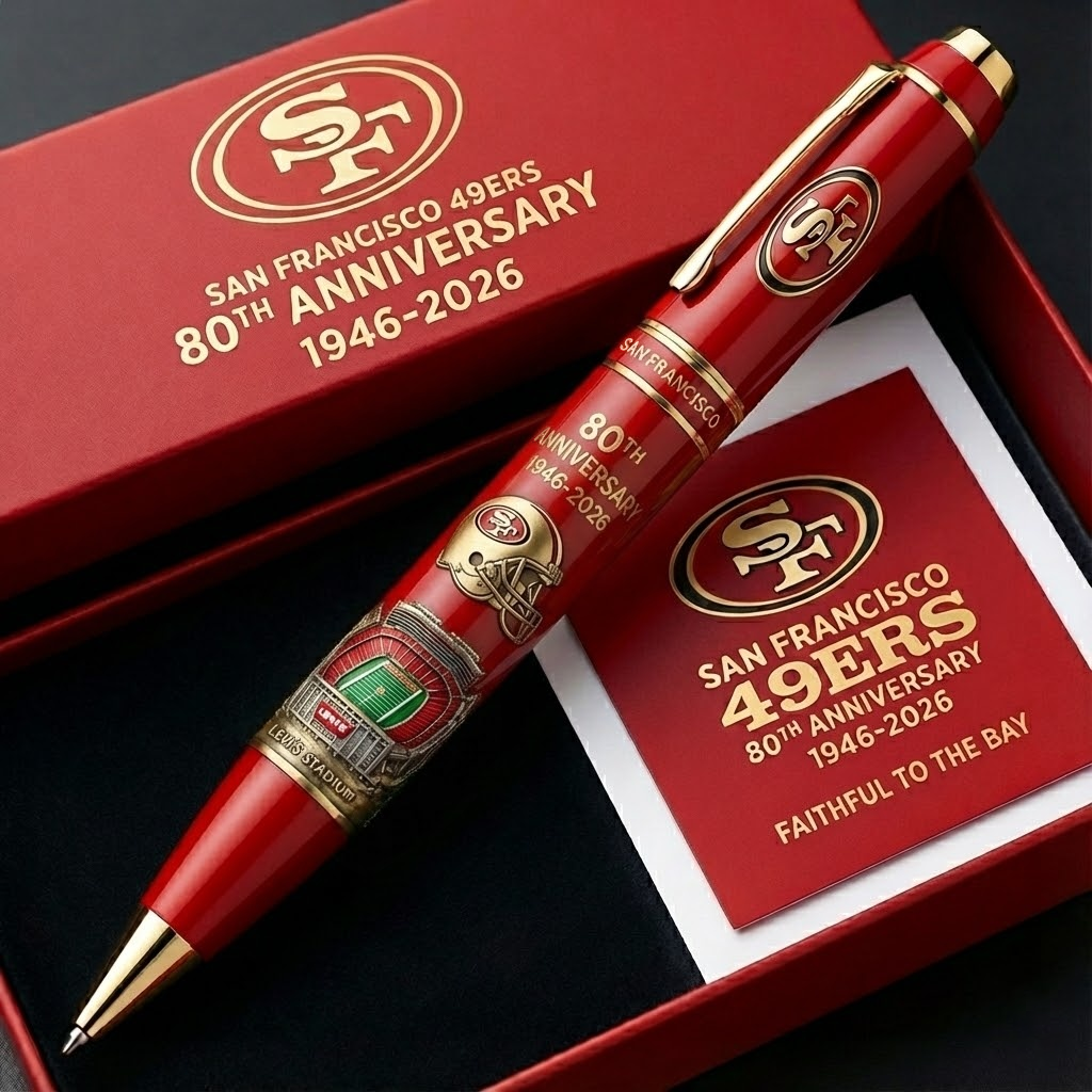 San Francisco 49ers 80th Anniversary Commemorative Pen