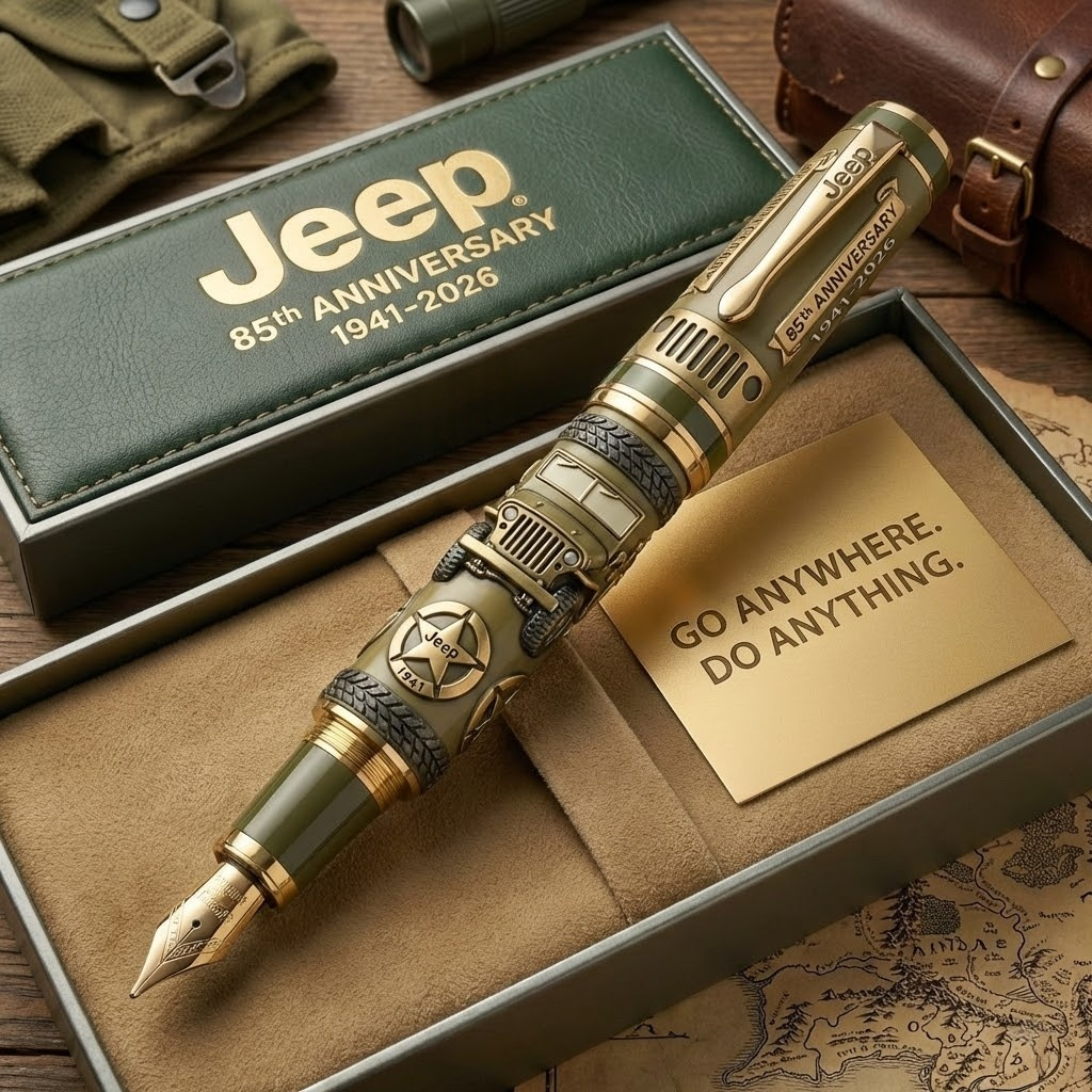 Jeep 85th Anniversary Limited Edition Fountain Pen (1941-2026)
