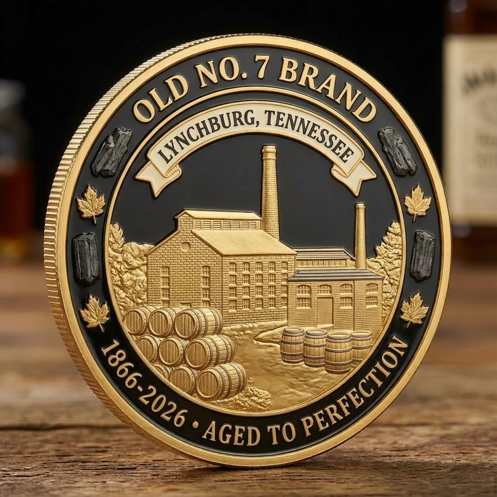 The Jack Daniel’s 160th Anniversary Challenge Coin