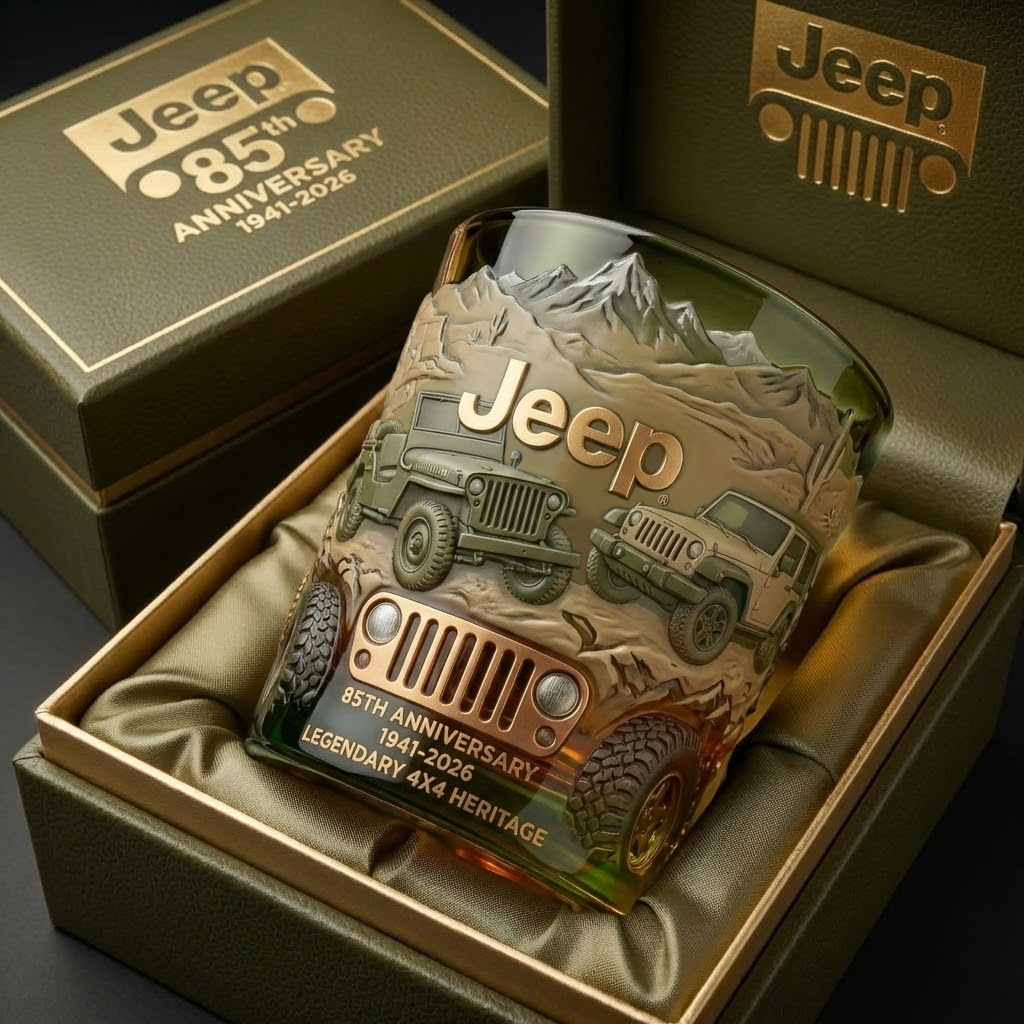 Jeep 85th Anniversary Glass