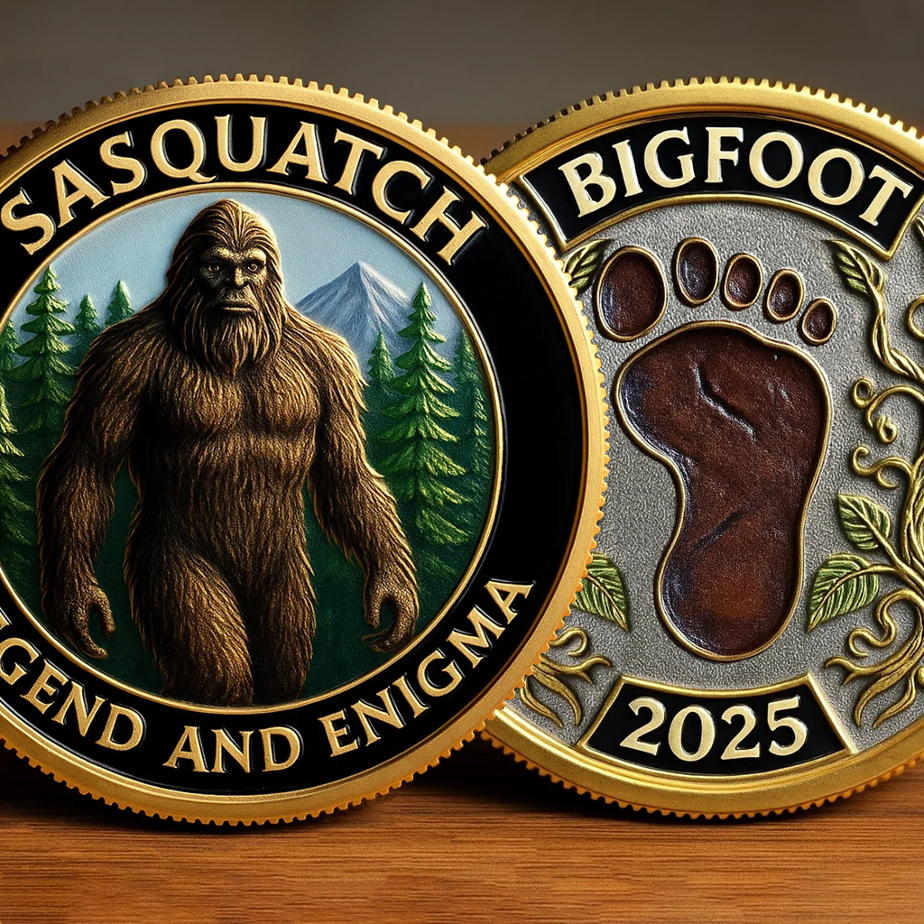 🔥Limited Edition🎁Bigfoot Commemorative Coin