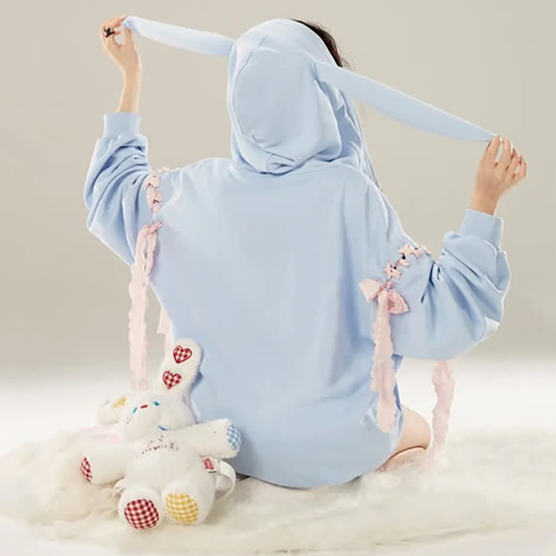 Modakawa kawaii bunny discount hoodie