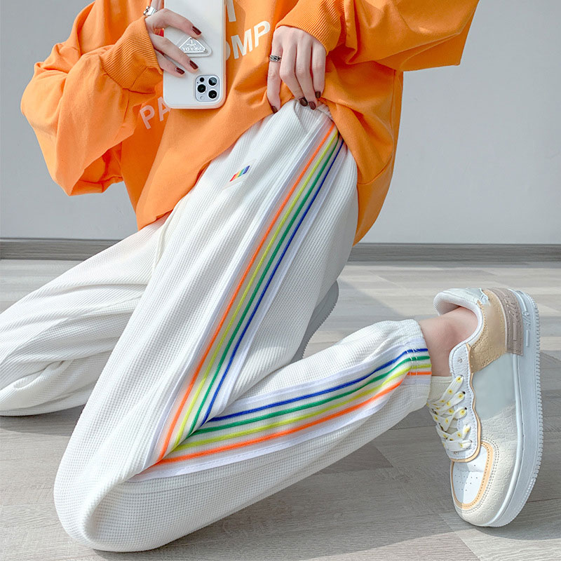 Rainbow on sale stripe sweatpants