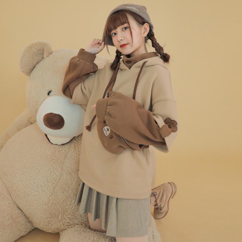 Modakawa 2024 bear hoodie