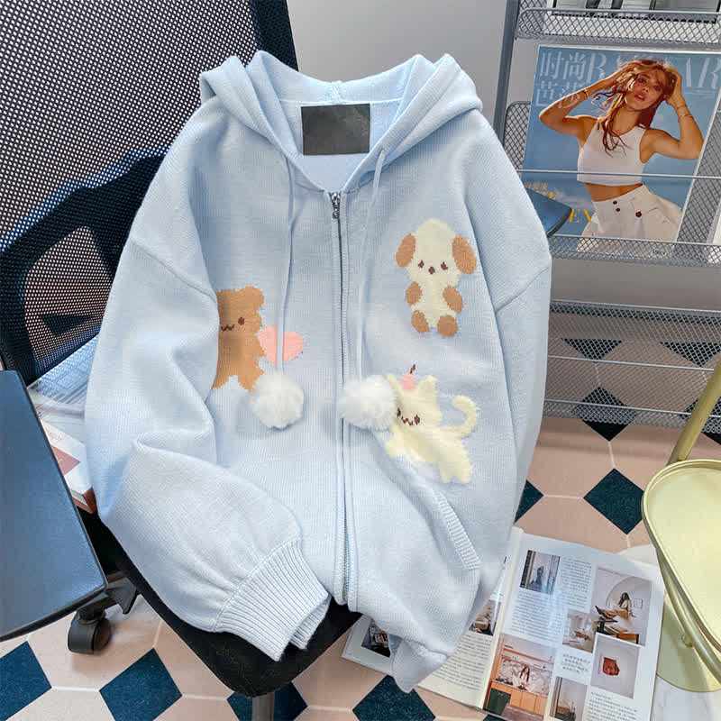 Modakawa 2024 bear hoodie