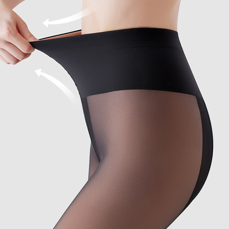 MultiFlexPro Women's Black Thermal Plush Tights Thermal Underwear Tights -  Trendyol