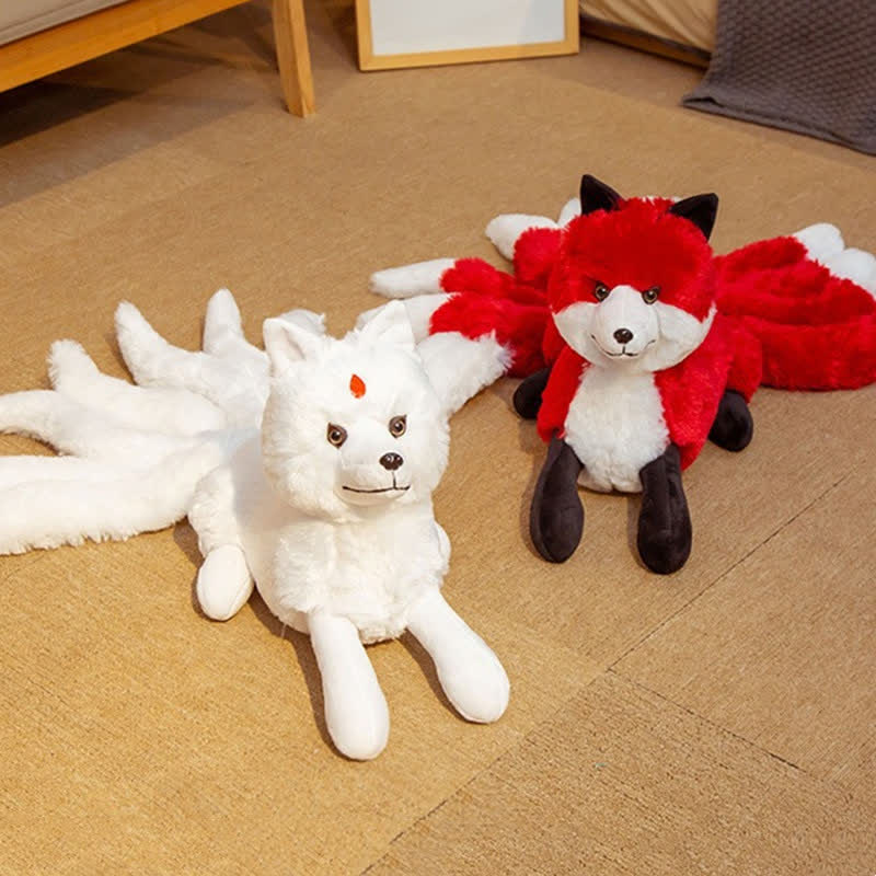 Nine tailed fox stuffed clearance animal