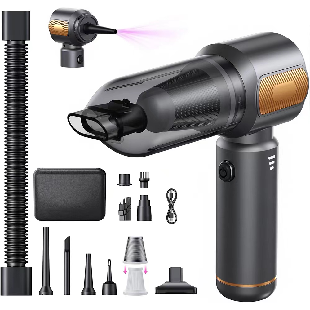 4-in-1 Cordless Handheld Car Vacuum Cleaner
