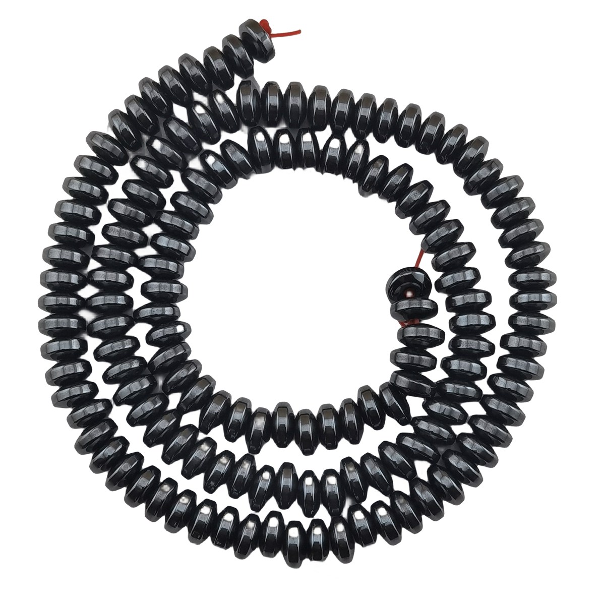 Loose Hematite Disc Beads 6X3MM for Making Jewelry -No Magnetic Approx 40ccm  & 138PCS