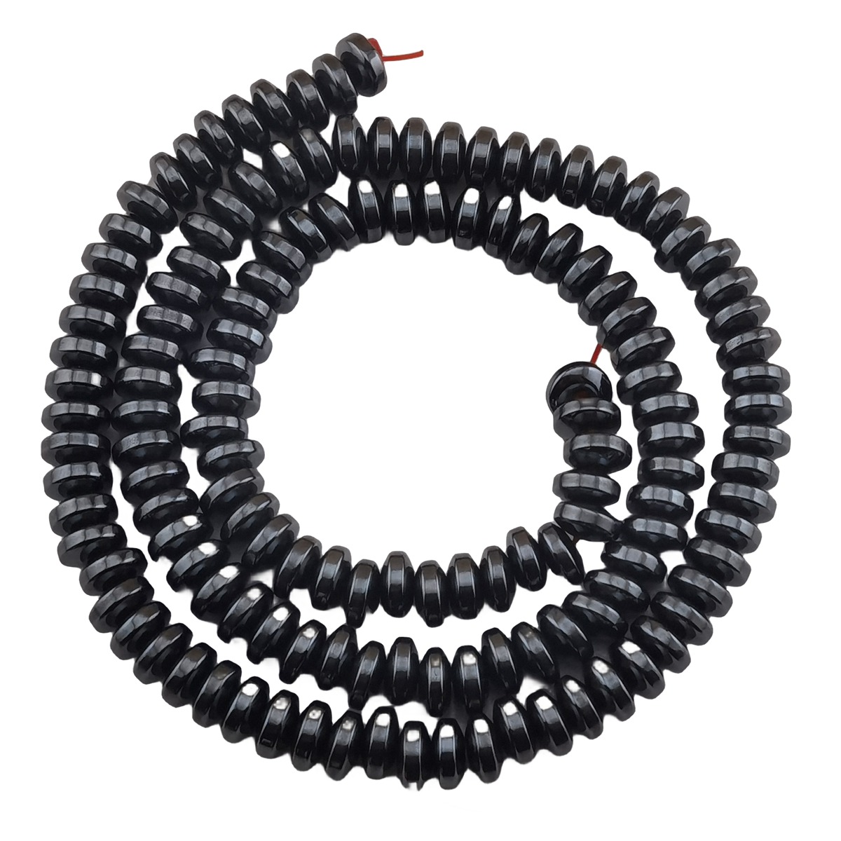 Loose Hematite Disc Beads 6X3MM for Making Jewelry -No Magnetic Approx 40ccm  & 138PCS