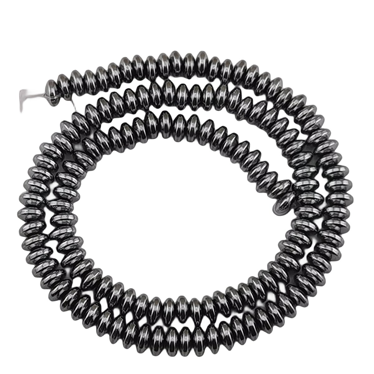 Loose Hematite Disc Beads for Making Jewelry -No  Approx 40ccm 